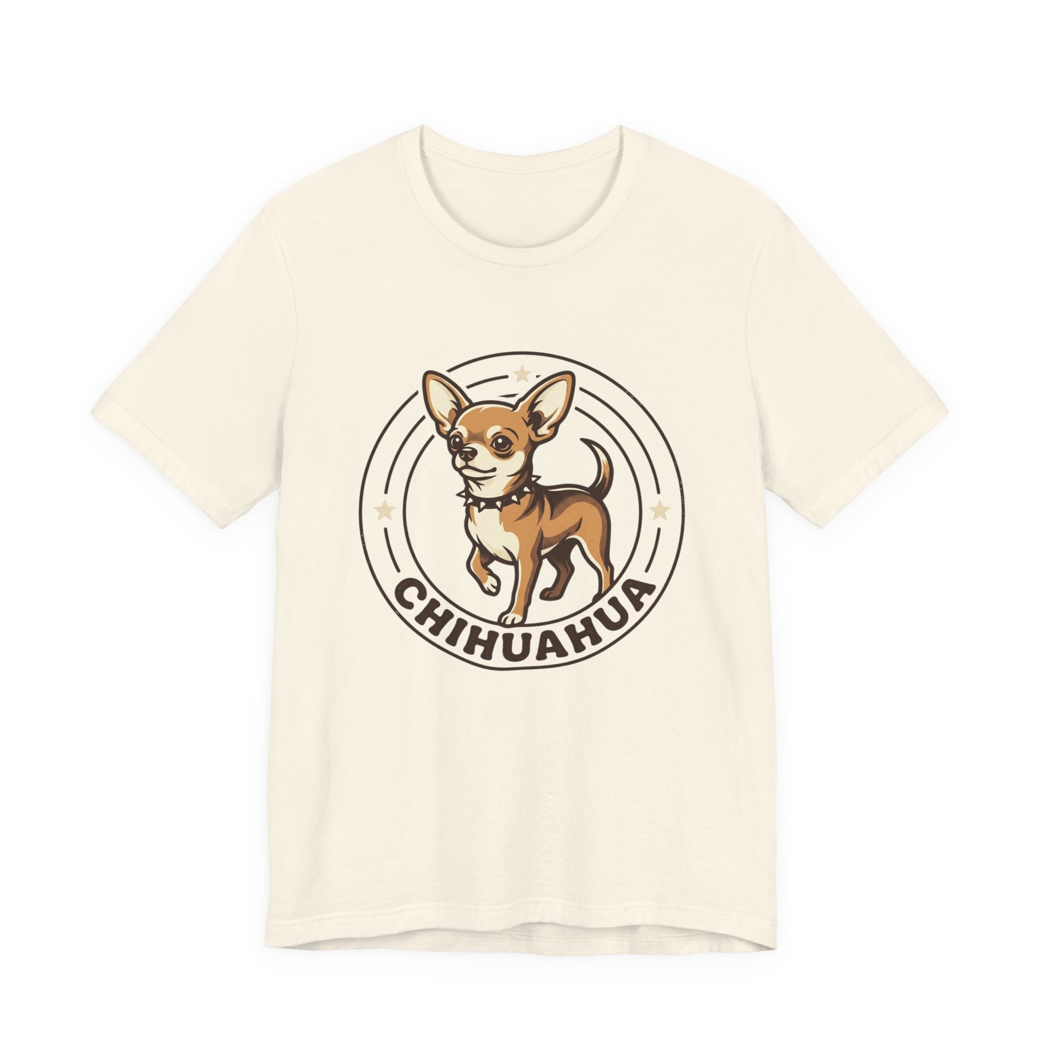 Chihuahua Graphic Tee — Cute Cartoon Dog T‑Shirt for Chihuahua Lovers