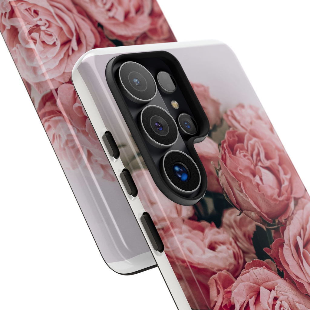 Tough Case — Pink Peonies Floral Phone Case