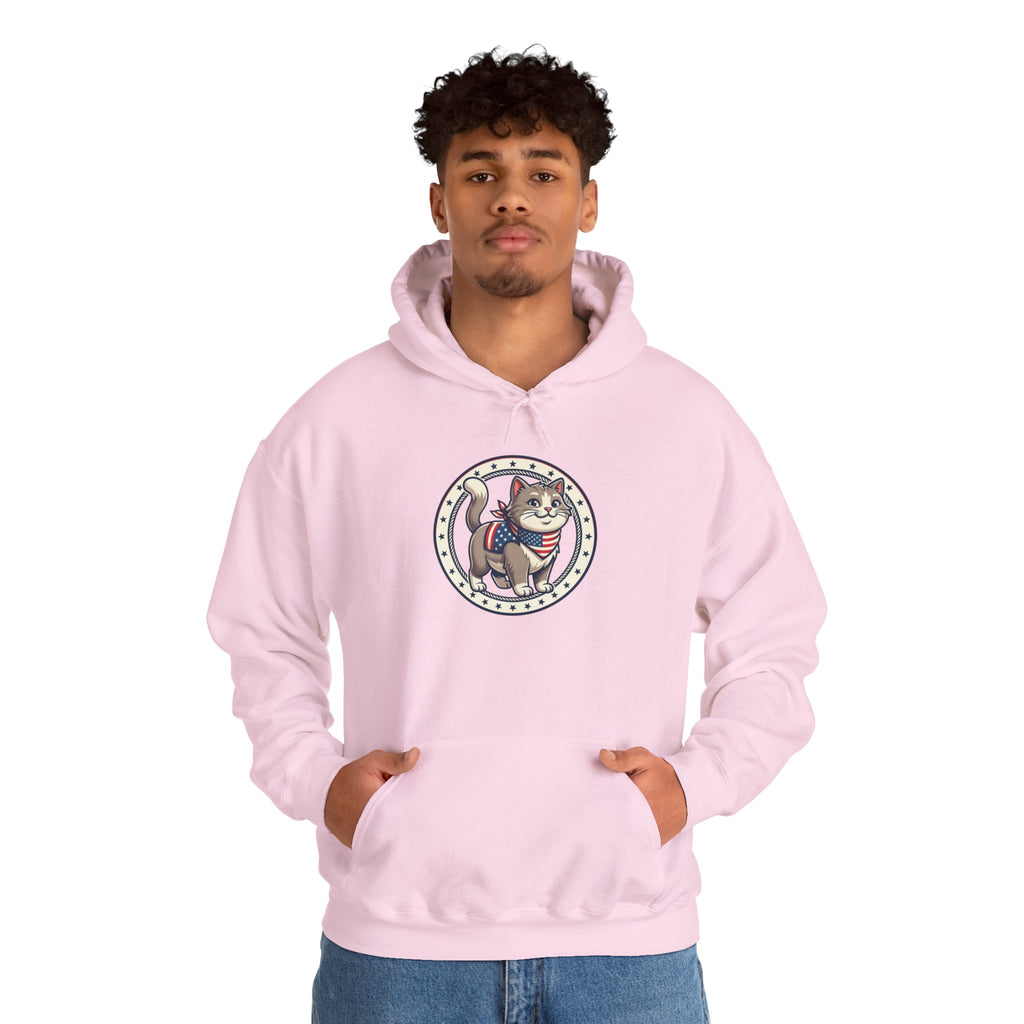 Patriotic Cat Hoodie