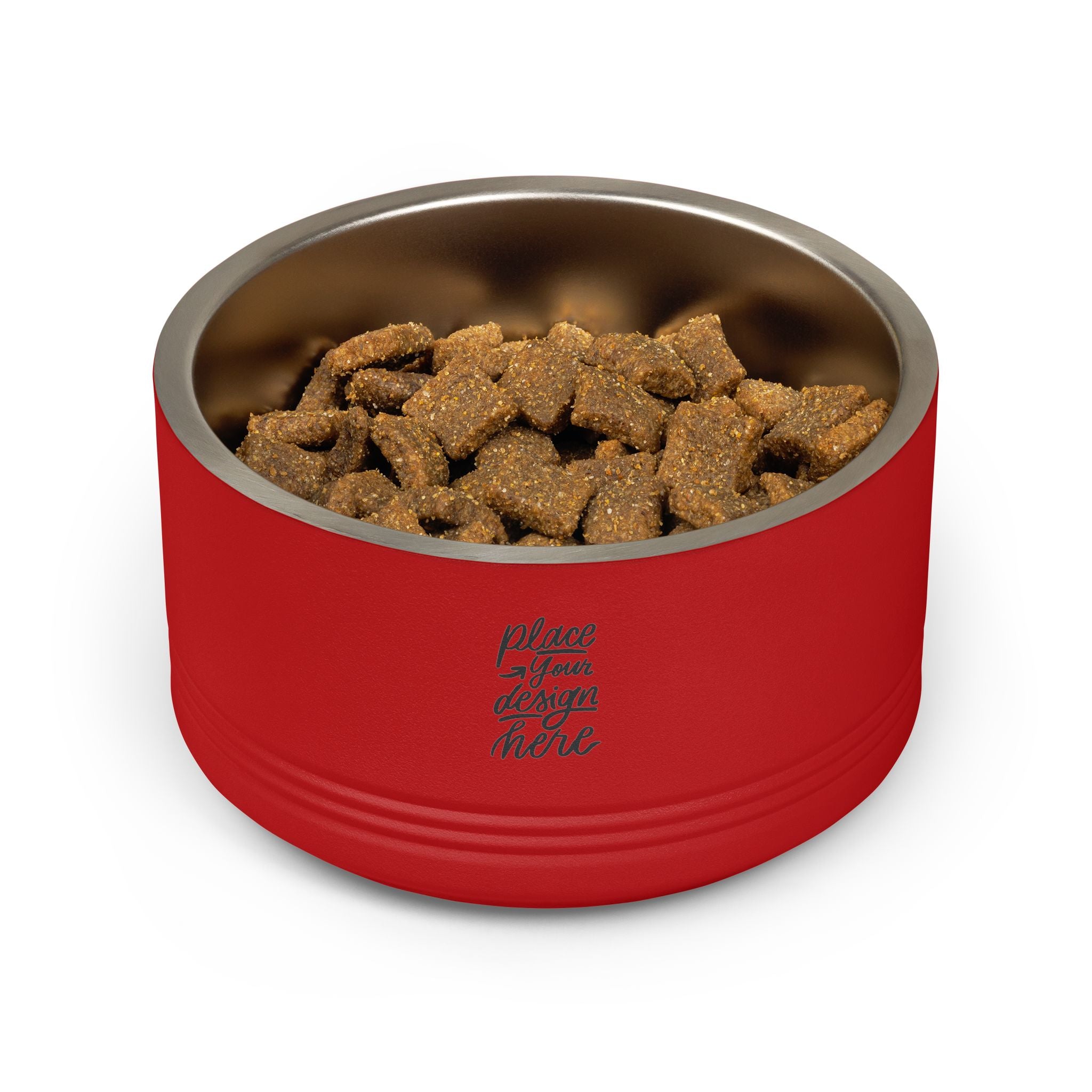 Personalized Pet Bowl – Custom Name 18oz Stainless Steel Dog & Cat Feeding Bowl