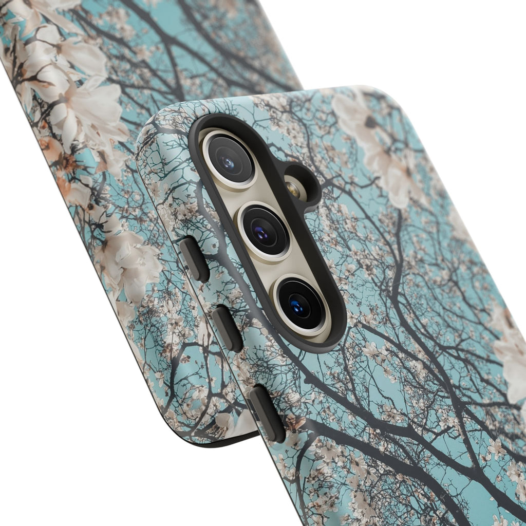 Blossom Tree Tough Phone Case — Floral Spring Protective Cover