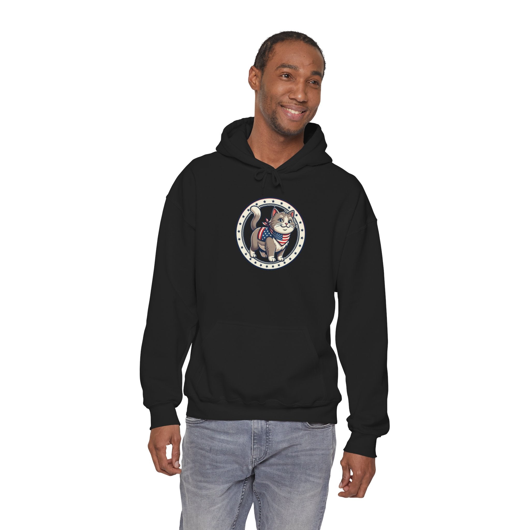 Patriotic Cat Hoodie