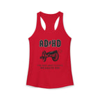 ADHD AC/DC Tank — "For Those About to Focus We Salute You" Graphic T-Shirt