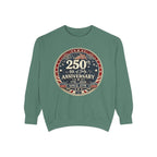 250th 4th of July Anniversary Sweatshirt — Patriotic Independence Day Crewneck