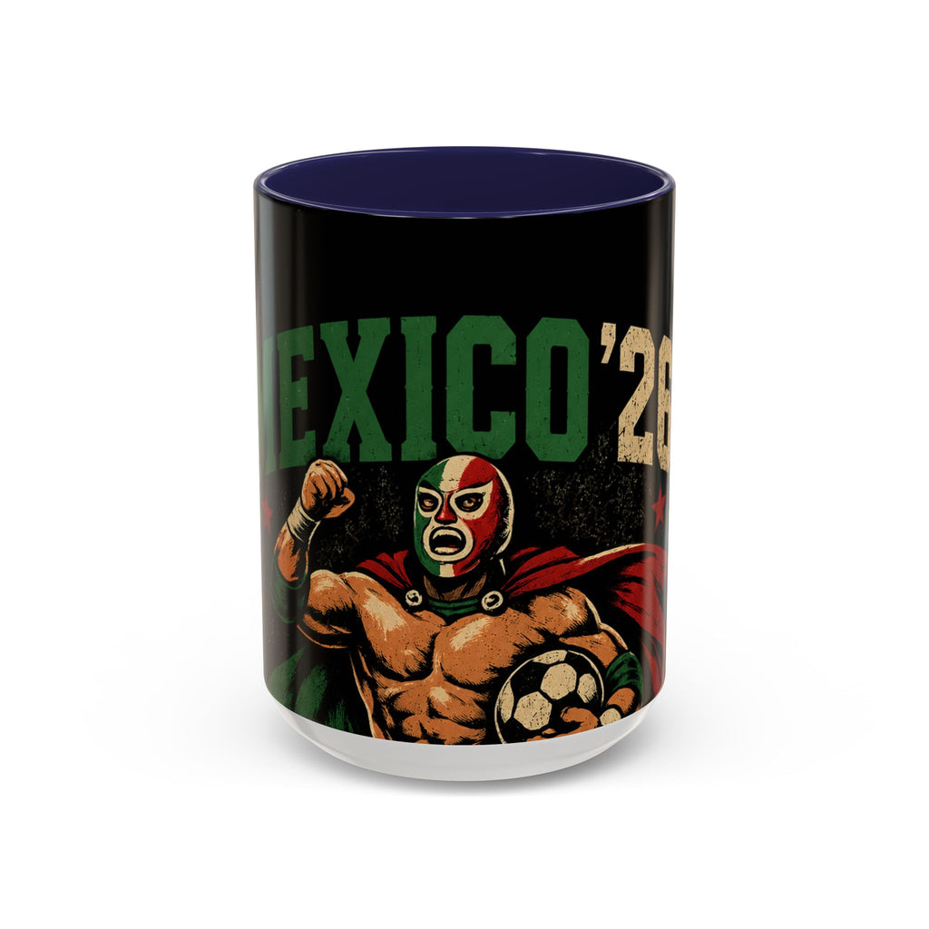 Mexico ’26 Luchador Soccer Coffee Mug