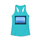 Women's Ideal Racerback Tank - Summer Ocean View