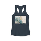 Women's Ideal Racerback Tank - Summer Boat Ocean Live