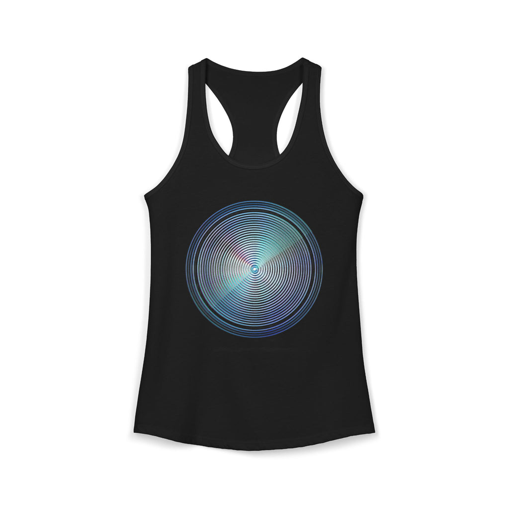 Women's Ideal Racerback Tank - Circle