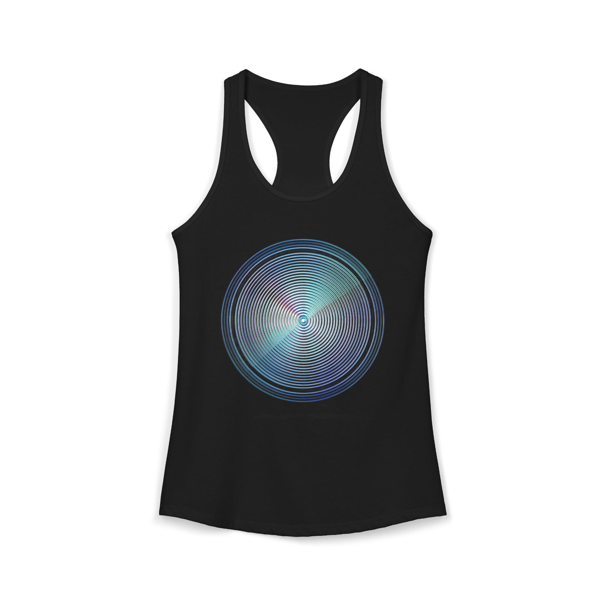 Women's Ideal Racerback Tank - Circle