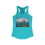 Women's Racerback Tank - Es Vedrà, Spain View