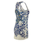 Floral Blue –Style Racerback Dress
