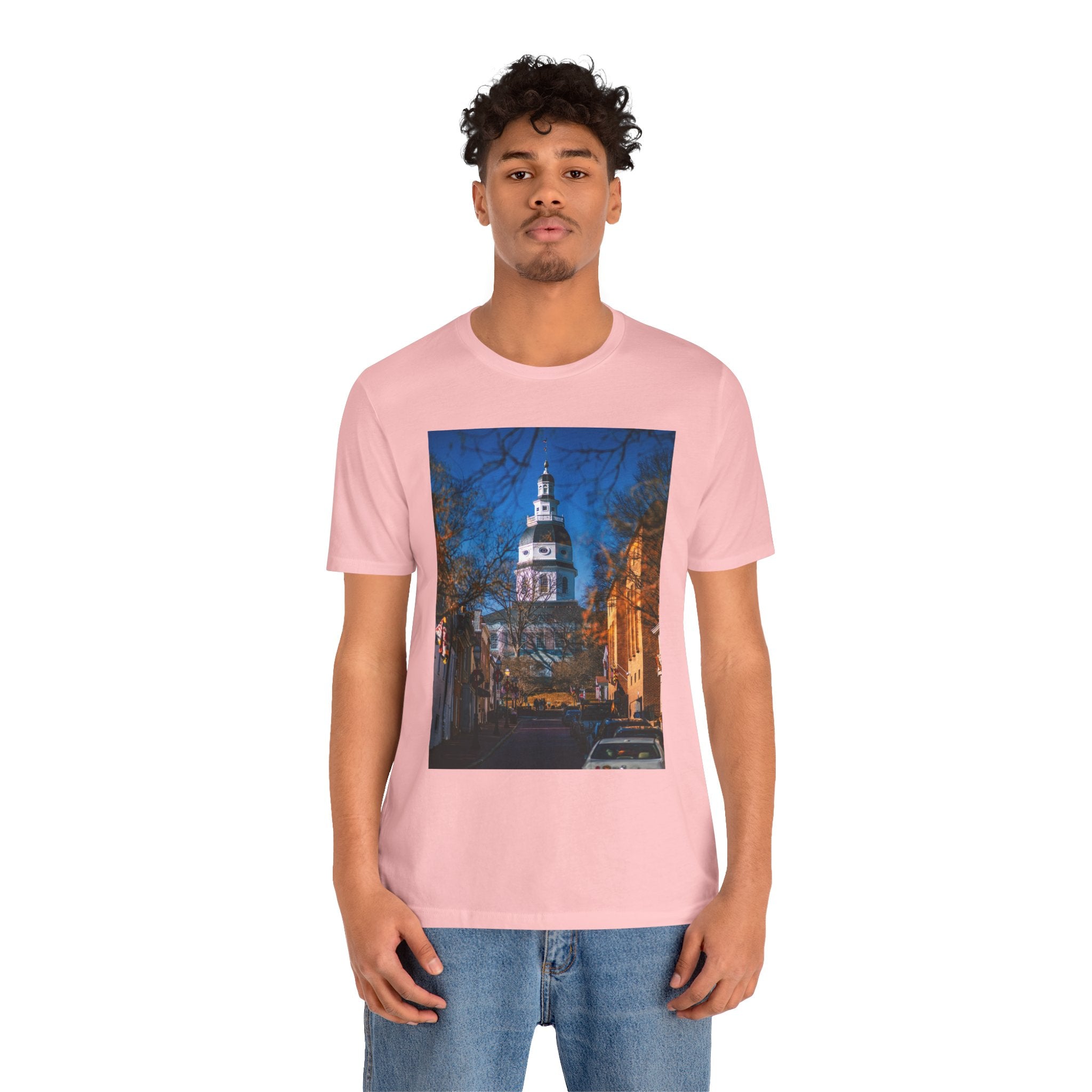 Maryland State House Street Photo Tee
