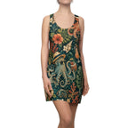 Octopus Garden Racerback Dress — Vintage Nautical Floral Print