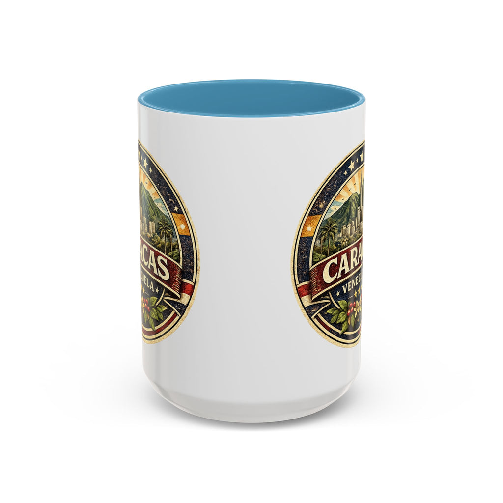 Caracas Venezuela Vintage Travel Accent Coffee Mug