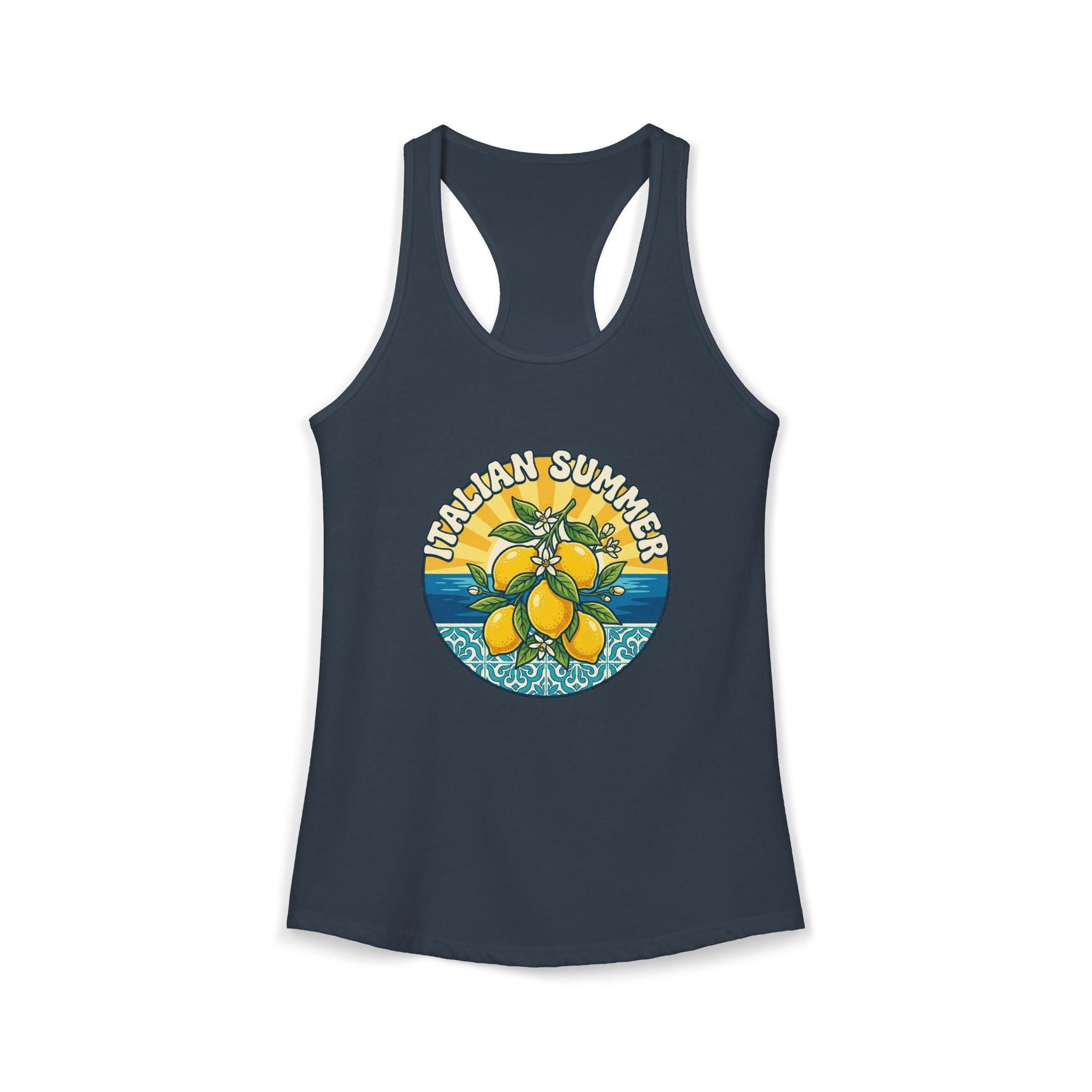 Summer Graphic Tank — Italian Style