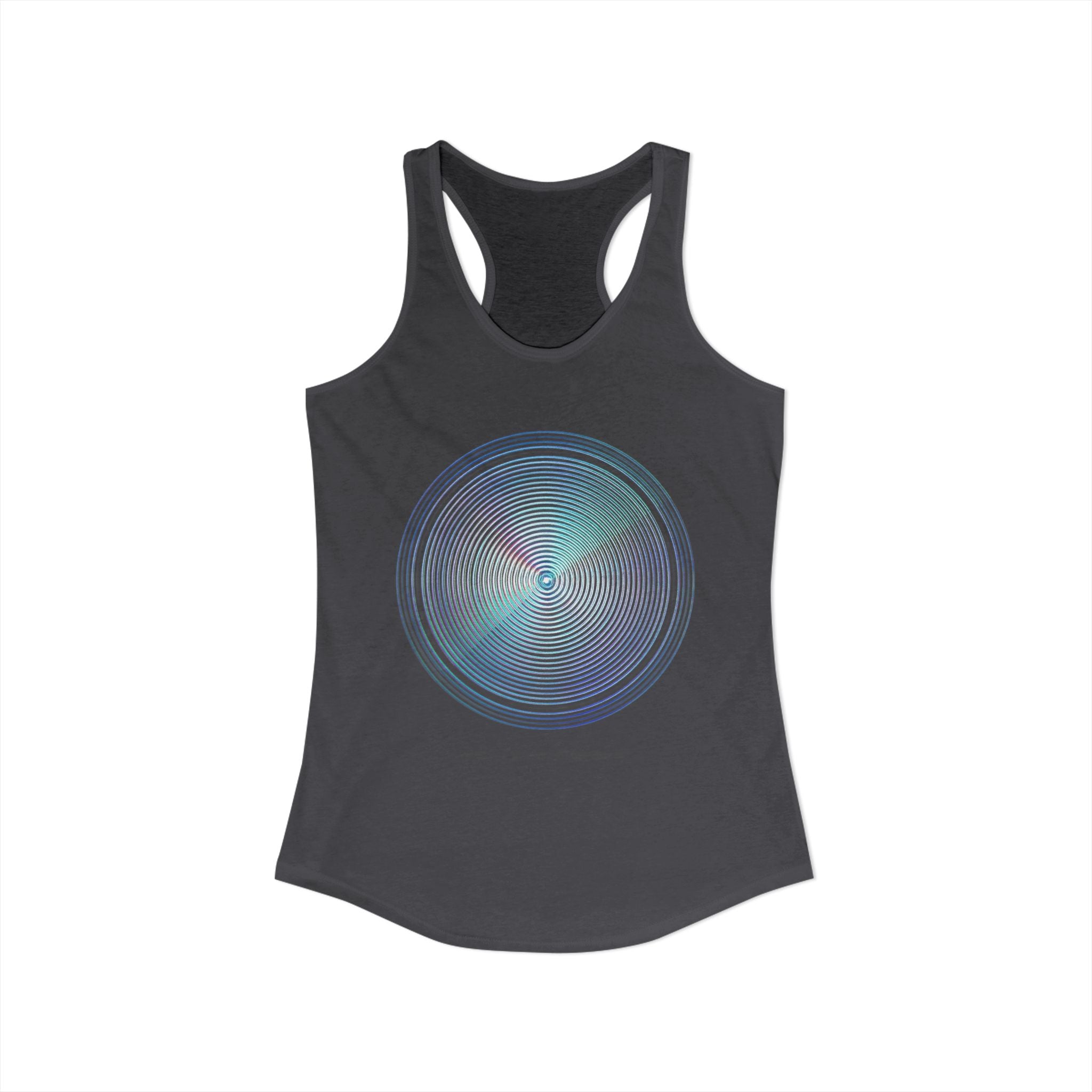 Women's Ideal Racerback Tank - Circle