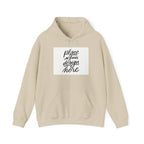 Classic Hoodie with Centered Design – 'Place Your Design Here'
