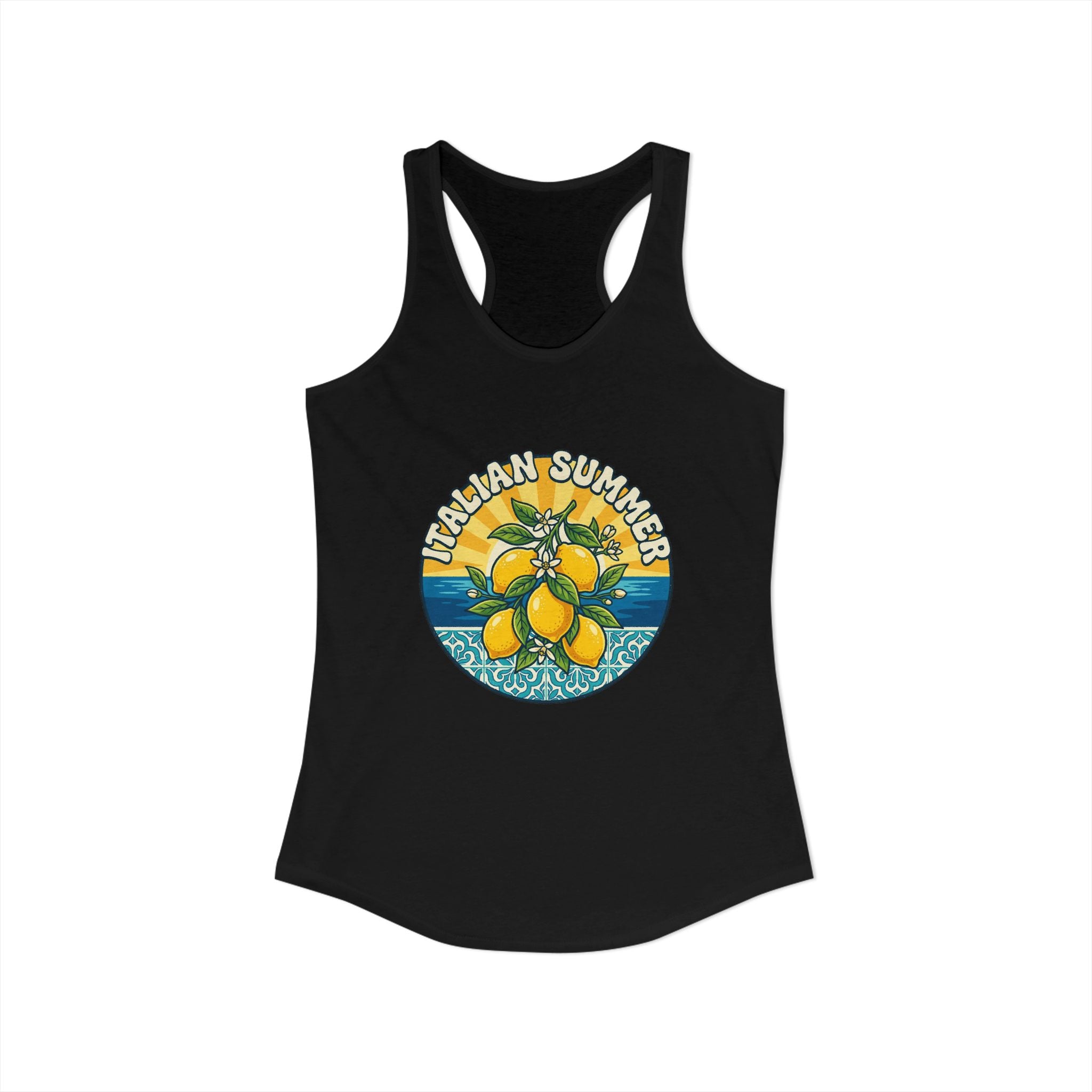 Summer Graphic Tank — Italian Style