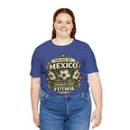 Mexico Soccer T‑Shirt — "Hecho en México, Criado con Fútbol" Vintage Football Tee
