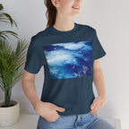 Ocean Waves  Tee — Blue Water Photography T-Shirt