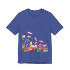 Floral Meadow Tee – Pink Wildflower Field Graphic T-Shirt