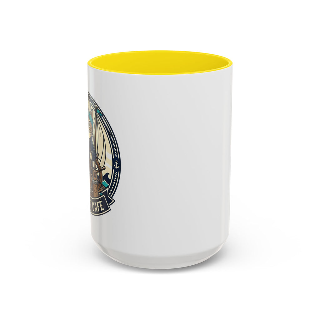 Nautical Sailboat Coffee Mug – Vintage Ocean Adventure Accent Mug
