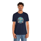 Miami Beach Vintage Logo Tee — Miami Skyline Sunset T‑Shirt
