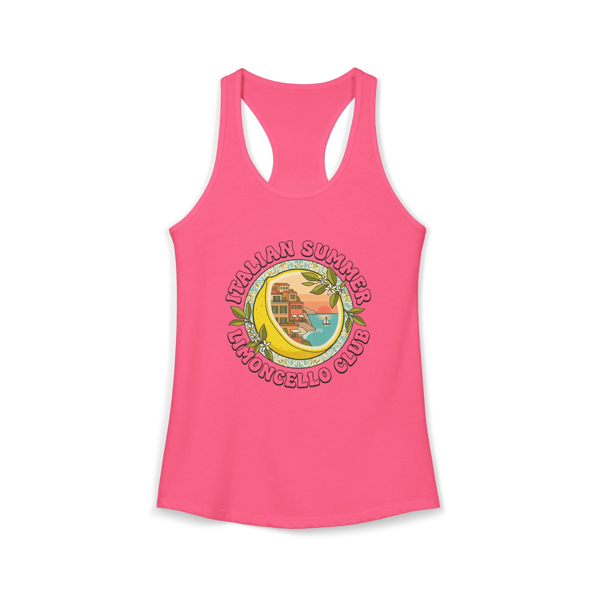 Women's Ideal Racerback Tank - Italian Summer