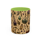 The Alchemist's Cabinet Coffee Mug — Vintage Apothecary Accent Mug (11/15 oz)