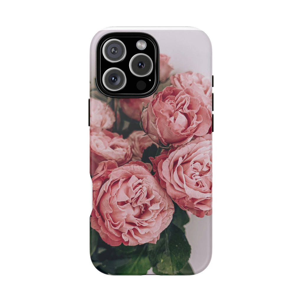 Tough Case — Pink Peonies Floral Phone Case