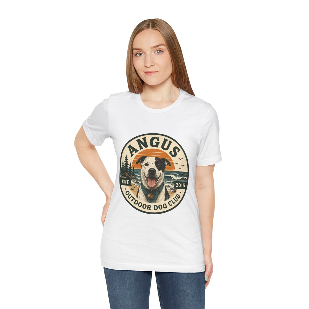 Angus Dog Photo Collage T-Shirt