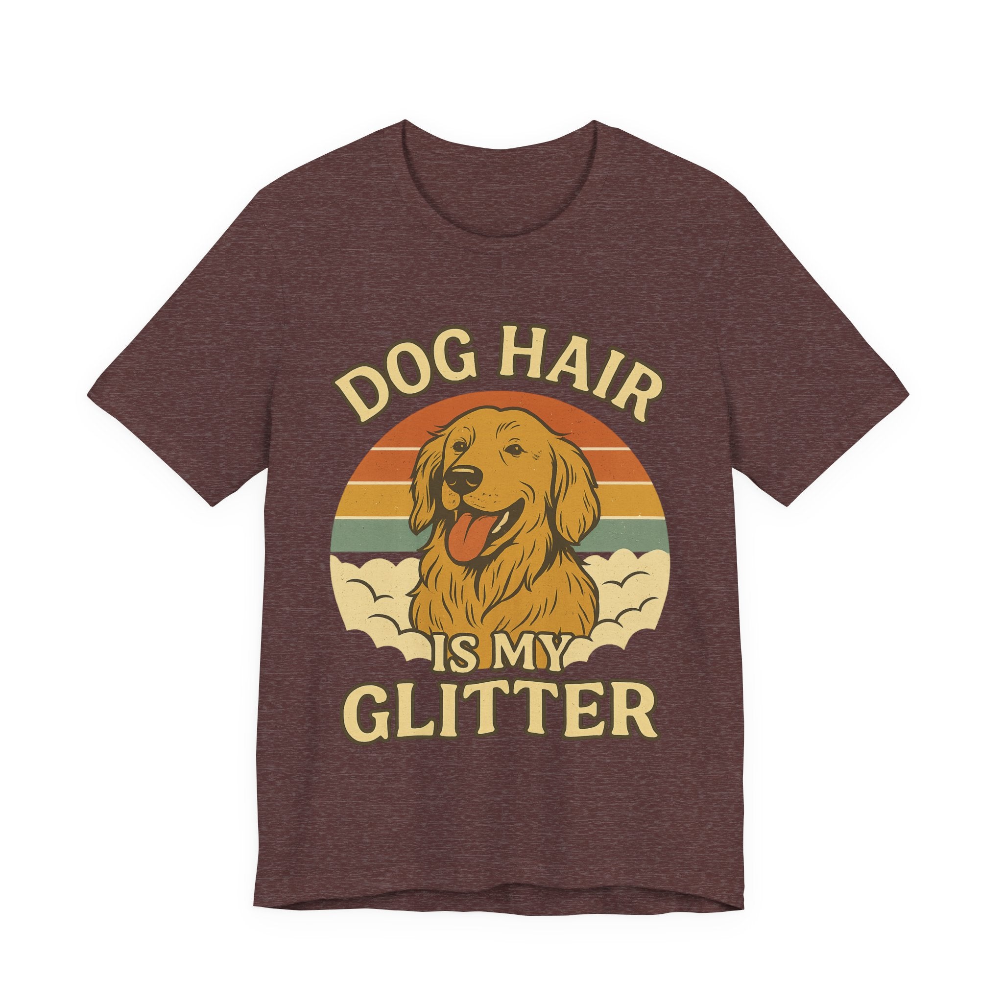 "Dog Hair Is My Glitter" – Golden Shedding Tee