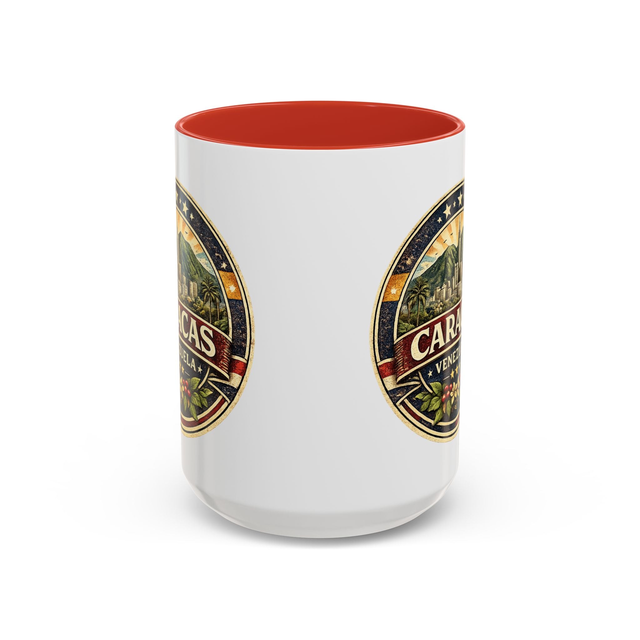 Caracas Venezuela Vintage Travel Accent Coffee Mug