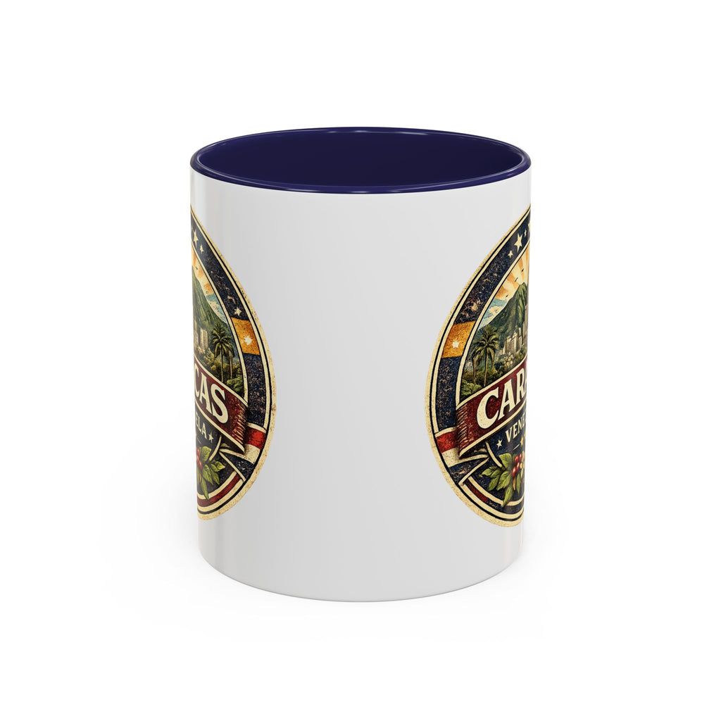 Caracas Venezuela Vintage Travel Accent Coffee Mug