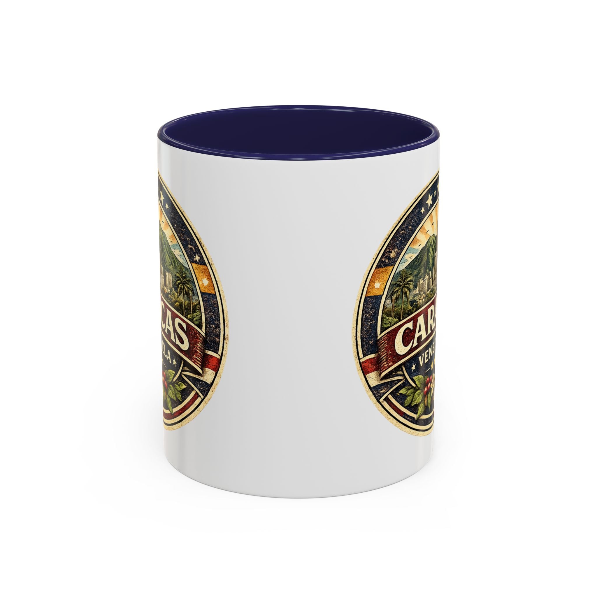 Caracas Venezuela Vintage Travel Accent Coffee Mug