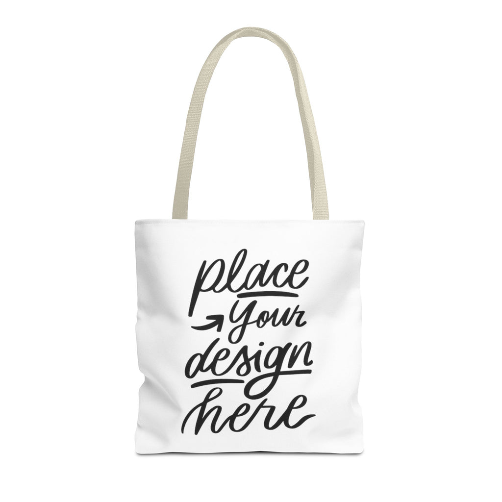 Custom Printed Tote Bag — Personalized All-Over-Print Canvas Shopper