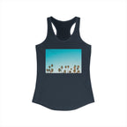 Women's Ideal Racerback Tank - Summer Palms