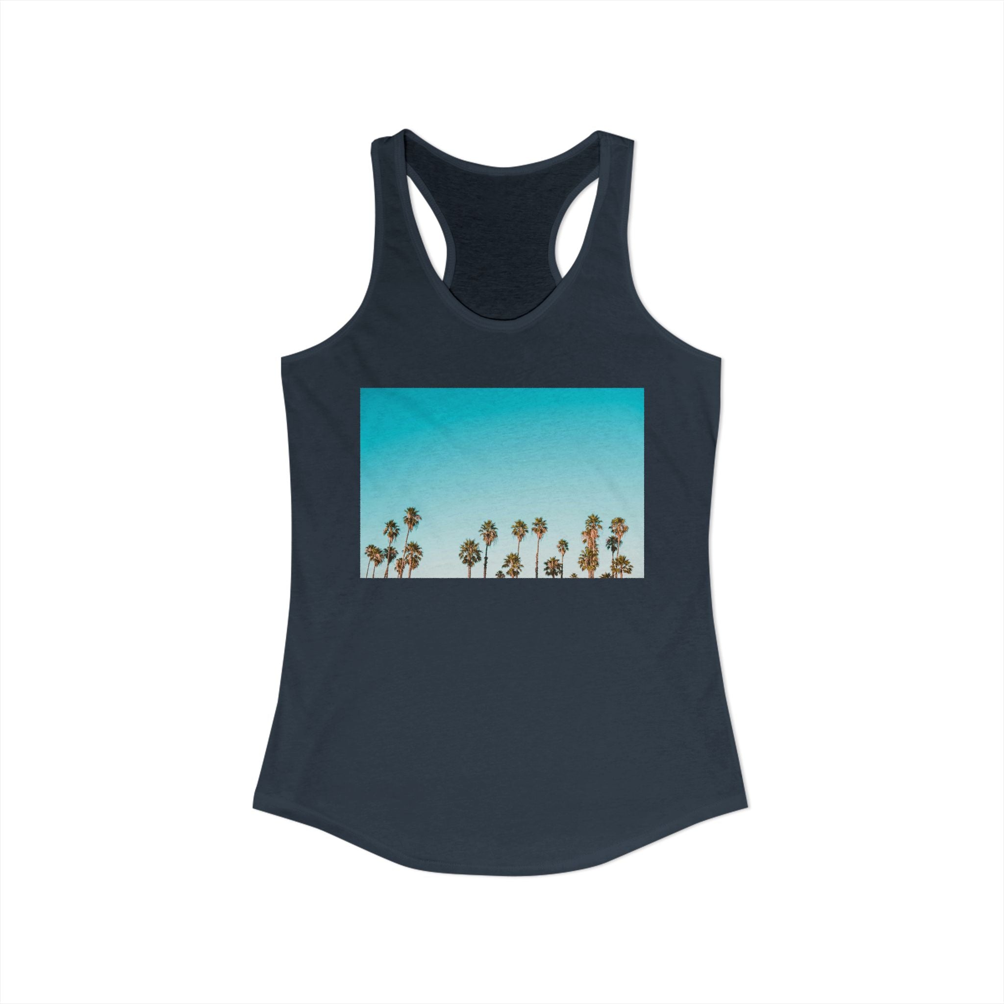 Women's Ideal Racerback Tank - Summer Palms