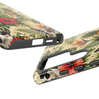 Tropical chihuahua Phone Case — Floral Pineapple Protective Tough Case