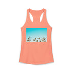 Women's Ideal Racerback Tank - Summer Palms