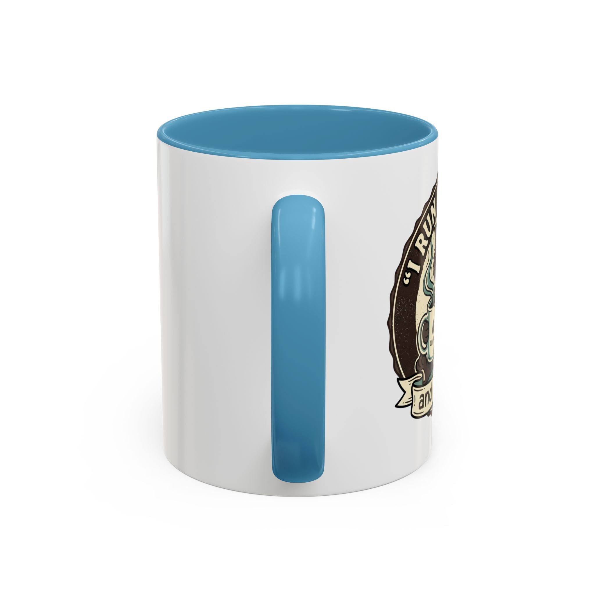 Coffee Lovers Mug — Rustic 'Coffee & Hops' Accent Ceramic Mug (11/15oz)