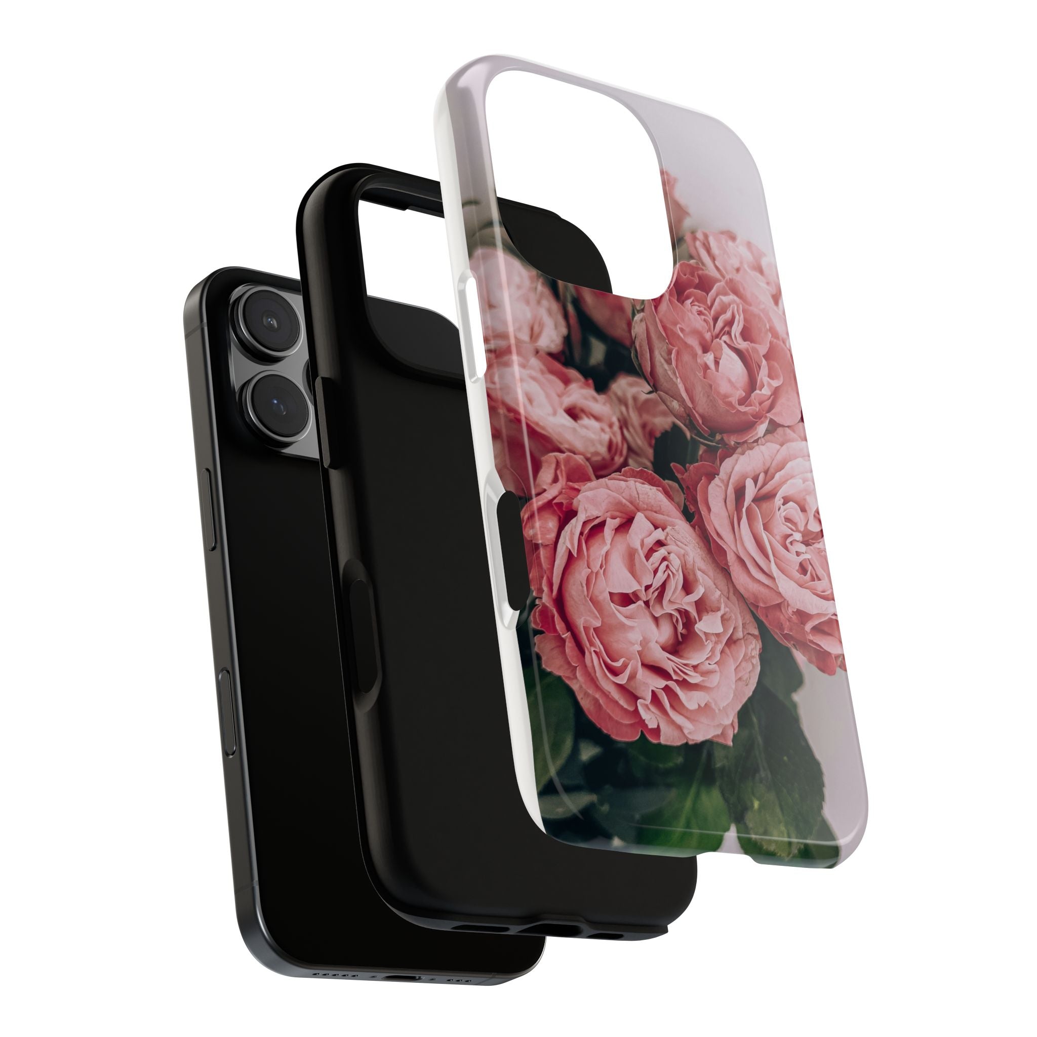 Tough Case — Pink Peonies Floral Phone Case