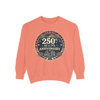 250th 4th of July Anniversary Sweatshirt — Patriotic Independence Day Crewneck