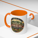 Caracas Venezuela Vintage Travel Accent Coffee Mug
