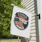 250th Anniversary Patriotic Garden Flag — American Eagle & Flag House Banner