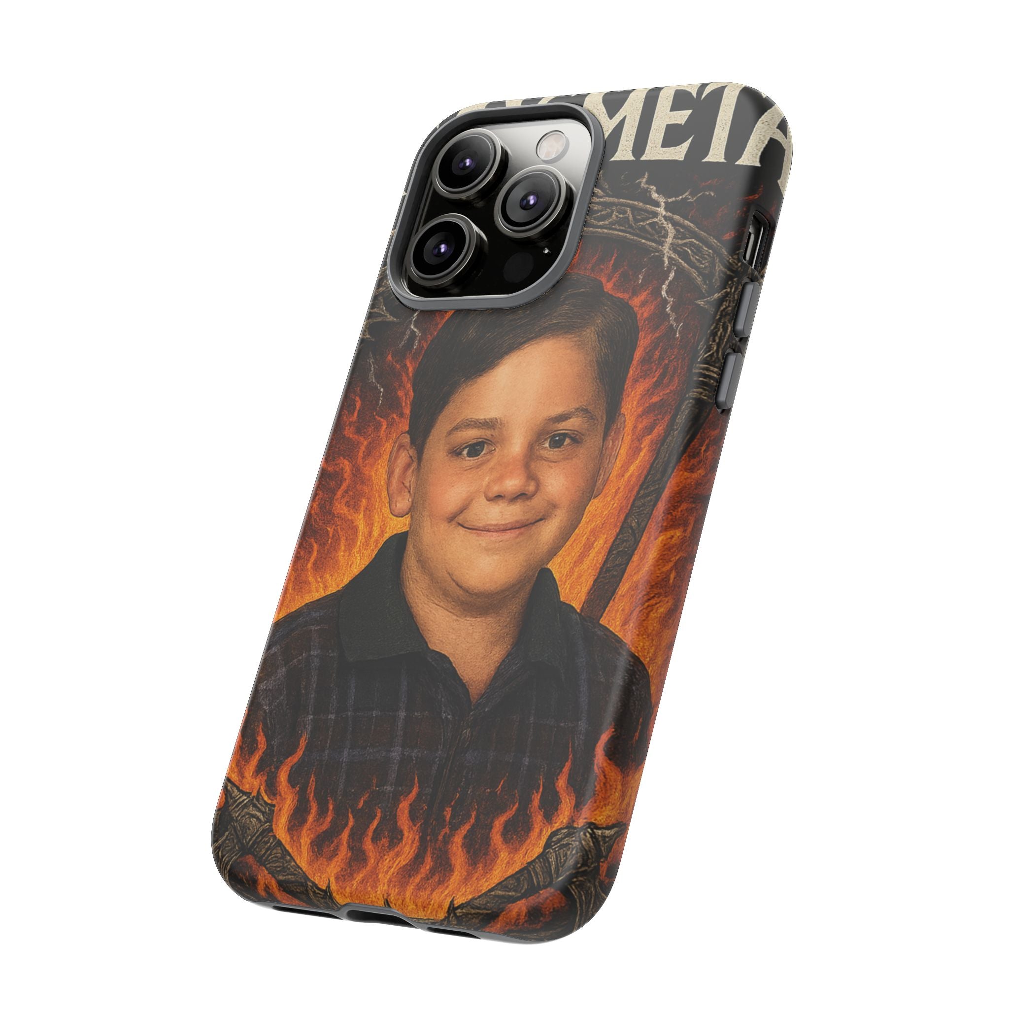 Metalhead Phone Case, Tough Cases for Music Lovers, Personalize with Unique Art, Gift for Metal Fans, Rock Lover's Accessory