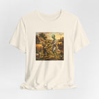 Alien Harvest Vintage Art T‑Shirt