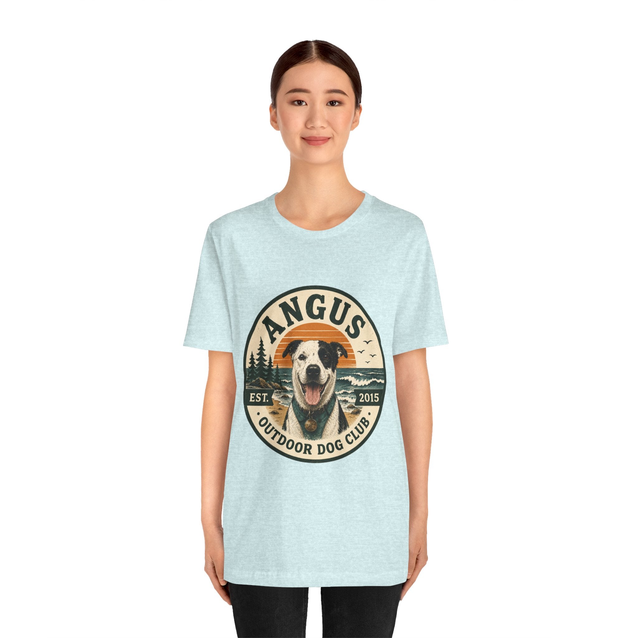 Angus Dog Photo Collage T-Shirt