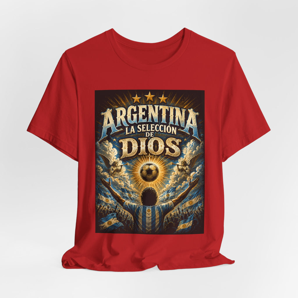 Argentina La Selección de Dios T-Shirt — Soccer Fan Tee