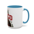 Viva Mexico Accent Coffee Mug — Day of the Dead Skeleton Design (11/15oz)